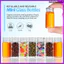 20 Chiếc Chai Thủy Tinh Nhỏ Lọ Mẫu Lọ Mỹ Phẩm Nhỏ Đóng Chai Trong Suốt Mini