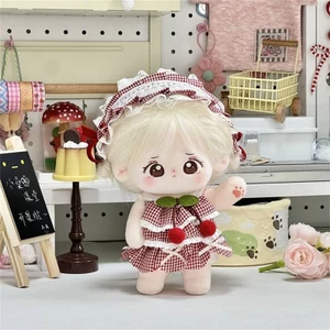 20cm Quần Áo Bé "Kem Anh Đào Pie" Phù Hợp Với Búp Bê Cotton Trang Phục Búp Bê Dễ Thương Siêu Dễ Thương Phù Hợp Với 7.6
