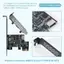 Thẻ mở rộng chữ A PCI-E 1X sang USB 3.2 GEN1 5Gbps Type-E, Giao diện Type-C phía trước cho máy tính để bàn (ASM1042A)