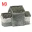 Biệt Thự Thu Nhỏ Nhà Búp Bê Chậu Hoa Thủ Công DIY Trang Trí Cây Cảnh Trang Trí Trung Quốc Cổng Thành Phố Cổ Màu Xám