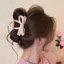 Smudge Nơ Lấy Kẹp Lưng Đầu Tóc Cá Mập Kẹp 2025 Phong Cách Mới Kẹp Tóc Sang Trọng Kẹp Mũ Đội Đầu X5F4
