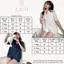 Set Pyjama Cộc Cổ Vest Hoạ Tiết Hoa Nhí S05 LIPU