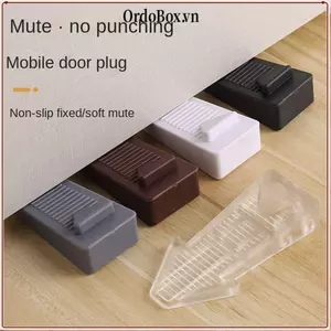 Giá đỡ sàn ORDOBOX, Nút chặn cửa silicon chống va chạm, Tấm bảo vệ tường ẩn Chốt cửa cố định tại nhà