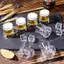 XUAN 5 / 10 Chiếc 30ml Cốc Bia Tay Cầm Nhỏ Nhựa Whisky Mini Cho Tiệc Cốc Thủy Tinh Barware Nhà Bếp Thanh Ăn Trang Trí Sân Vườn VN