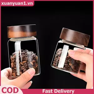 XUAN Cà Phê Đậu Hộp Bảo Quản Ống Hiển Thị Ra Trà Chai Thủy Tinh Liều Đơn Espresso Phụ Kiện Cà Phê Bộ Dụng Cụ Barista Quà Tặng VN