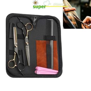 [MAKY] Bộ Kéo Làm Tóc Bằng Không Gỉ Chuyên Nghiệp Răng Phẳng Làm Mỏng Cắt Cong Kéo Cắt Tóc Dụng Cụ Kéo Tóc VN