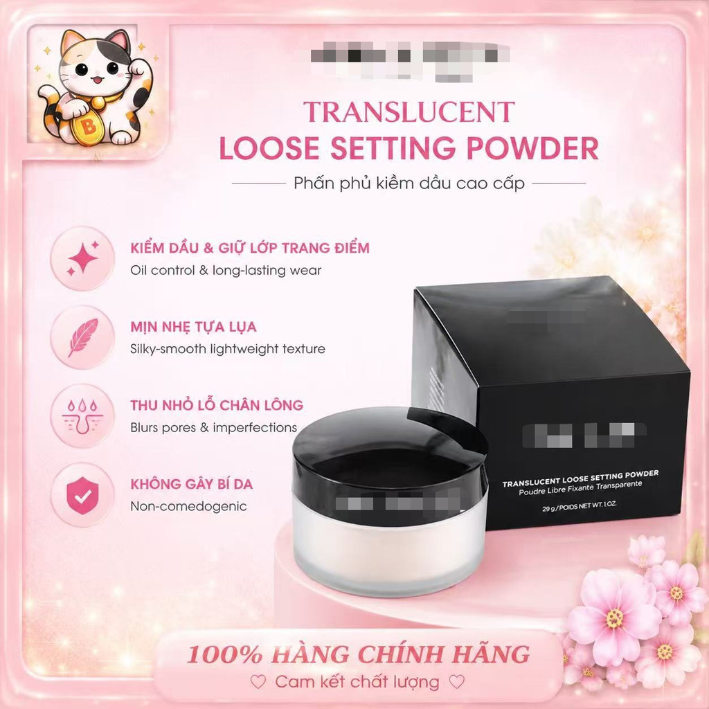 [Chính Hãng] Phấn Phủ Bột 𝕃𝕒𝕦𝕣𝕒 𝕄𝕖𝕣𝕔𝕚𝕖𝕣 𝐓𝐫𝐚𝐧𝐬𝐥𝐮𝐜𝐞𝐧𝐭 𝐋𝐨𝐨𝐬𝐞 𝐒𝐞𝐭𝐭𝐢𝐧𝐠 𝐏𝐨𝐰𝐝𝐞𝐫 Fullsize | Lớp Nền Mềm Mại