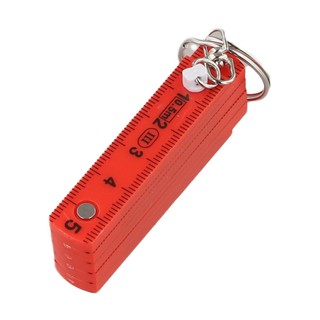 [FUXIN] Móc khóa thước gấp 0,5m nhỏ gọn cho công cụ đo di động, bền bỉ
