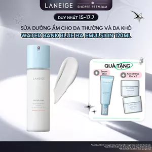 Sữa Dưỡng Ẩm Cho Da Thường Da Khô Laneige Water Bank Blue HA Emulsion 120ml