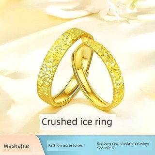 Gold-Plated Couple Rings, adjustable by globe_bright_store1.vn