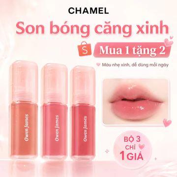 Son Tint Tráng Gương Cho Môi Bóng Mượt Căng Mọng, Màu Son Tôn Da, Bám Màu Lâu