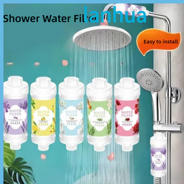 Bộ lọc vòi hoa sen LANHUA, Bộ lọc đầu vòi hoa sen PP nước hoa, Máy lọc nước có thể thay thế Hộp đựng vòi sen có thể thay thế Phụ kiện phòng tắm