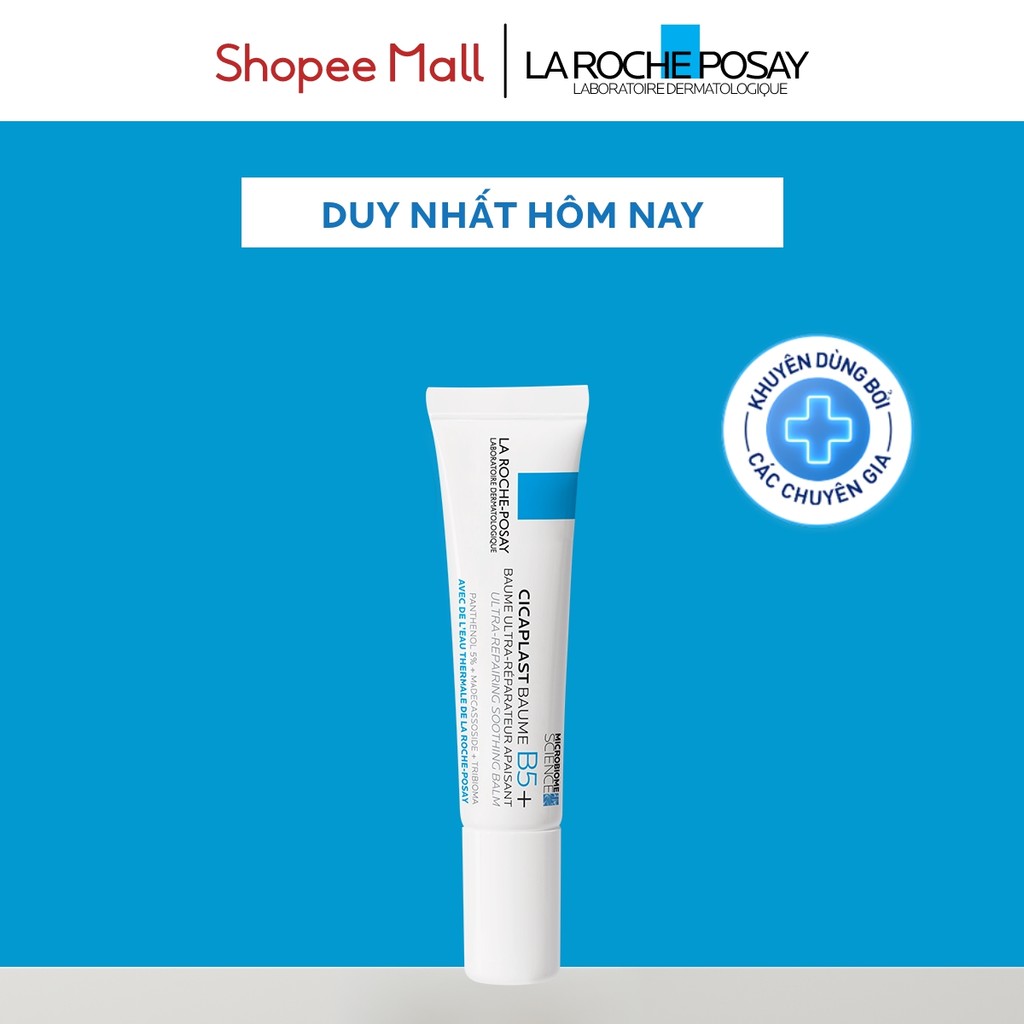 Kem dưỡng hỗ trợ làm dịu & phục hồi da La Roche-Posay Cicaplast Baume B5+ 15ml