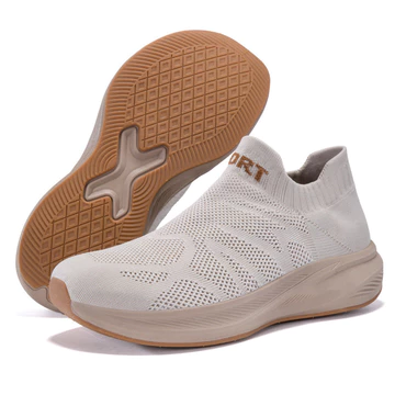 Giày Nam Bay Dệt Lưới Thoáng Khí Tất Giày Size Lớn Slip-On Cặp Đôi Giày Chạy Bộ Thể Thao Giày Thể Thao Nhẹ Giày Đi Bộ Thoáng Khí Bao Giày Chân Giày Lười Slip-On