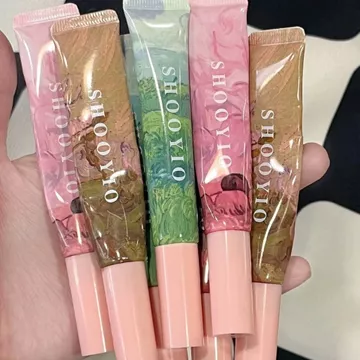 SHOOYIO / Tree Page Cushion Lip Powder Cream Matte Matte Lip Mud Lip Glaze Lip Cream Son môi lâu trôi