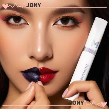JONYPH Lip Stain Tint, Hình xăm lột kim loại chống thấm nước, Son môi chống chuyển môi lâu trôi Chăm sóc môi