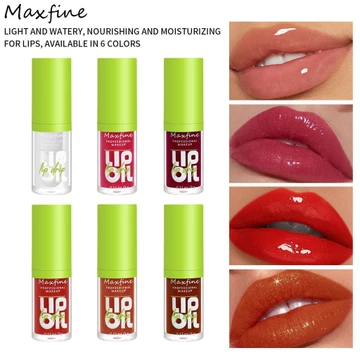 ❤Hàng Mới Về❤ Trang Điểm Maxfine Son Bóng Nhung Son Môi Lâu Dài Son Bóng Nước Không Dễ Dàng Nhúng Cốc Son Bóng 26.9.6