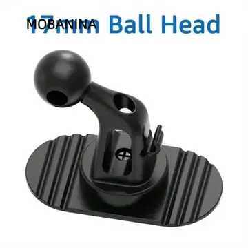 Giá đỡ điện thoại di động MOBANINA, Đầu bi 17mm Giữ an toàn Giá đỡ điện thoại trên ô tô, Đế dán xoay 360 độ đa năng Giá đỡ điện thoại di động trên ô tô Giá đỡ bảng điều khiển