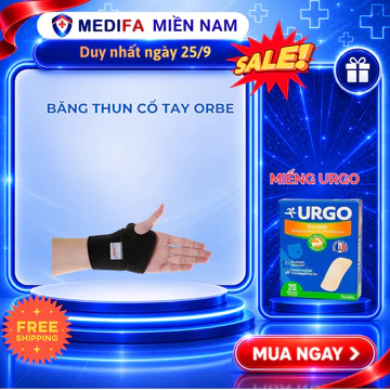 Băng Thun Cổ Tay Orbe Chính Hãng - Đai Cố Định & Bảo Vệ Khớp Cổ Tay Cao Cấp