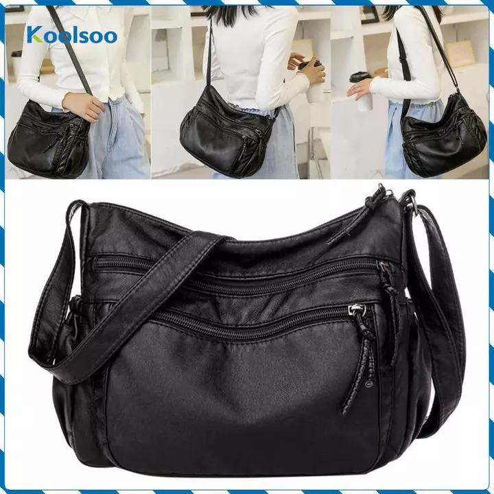 Túi đeo chéo nữ bằng da PU Túi đeo vai Túi đeo vai sang trọng Túi đeo chéo nữ sức chứa lớn Túi tote kinh doanh Dây đeo có thể điều chỉnh – 3