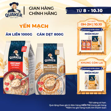 Oats QUAKER – 1000 g, 800 g