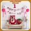 Bóng hình gấu dâu - Gấu Lotso trang trí sinh nhật cho bé - decor nhà cửa - tiệc