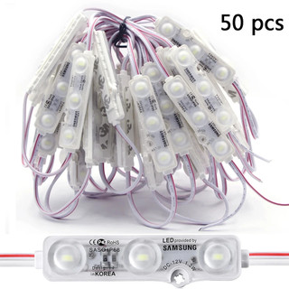 2-10 Chiếc DC12V 5730 3 Mô Đun LED Phun Ánh Sáng Chống Thấm Nước Mát Ấm Trắng Cho Quảng Cáo Cửa Hàng Chữ Ký Chiếu Sáng Trang Trí