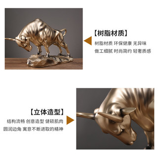 Văn Phòng Học Tập Để Bàn Chống Bò Nhựa Thủ Công Phòng Khách Tủ Rượu Trang Trí Nhà Bò May Mắn Thịnh Vượng Trang Trí IYIX