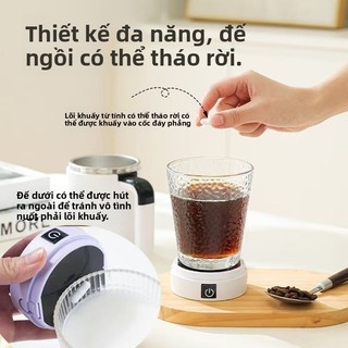 Mới Tự Động Từ Điện Khuấy Tự Động Bột Sữa Thông Minh Tự Động Cốc Cà Phê Di Động Lười Lắc Sạc Cốc OLBL