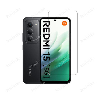 Kính Cường Lực 3 Trong 1 Cho Xiaomi Redmi 15 13 12 10 A5 A4 A3 A3x A2 + A1 + Mi 15 14 14T Pro Note 14 13 Pro 4G 5G Mặt Trước Bảo Vệ Màn Hình Mặt Sau Phim Carbon Ống Kính Máy Ảnh Phim Kính