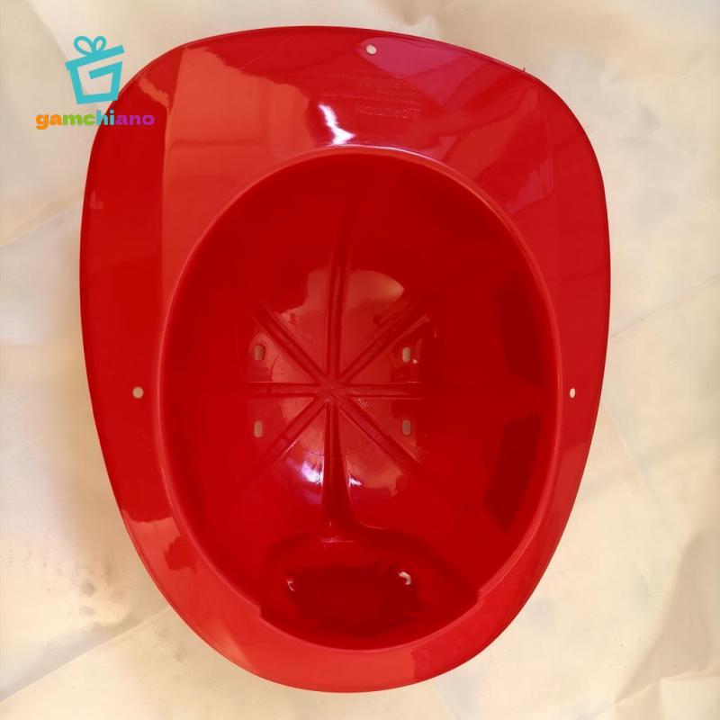 Gamchiano Dr Up Đồ Chơi Lính Cứu Hỏa Nhập Vai Dụng Cụ Chơi Mũ An Toàn Nhựa Mũ Bảo Hiểm Cho Trẻ Em Đỏ