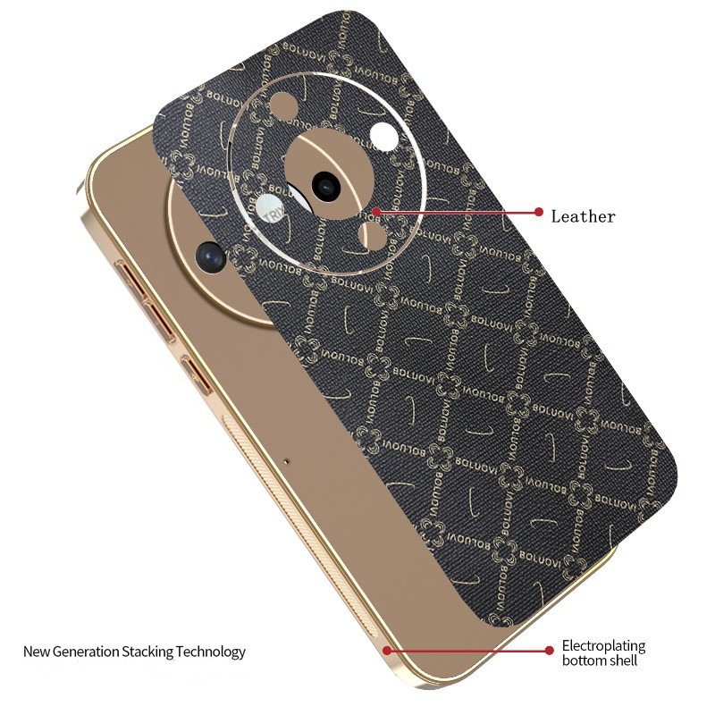 Ốp Lưng Cho Honor X9d Classic Series Da Mạ Điện TPU Edge Chống Rơi Vỏ Điện Thoại