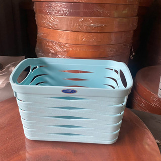 COMBO 2 Rổ nhựa đa năng RICO cao cấp, gọn gàng tiện lợi – dùng đựng mỹ phẩm, đồ khô, văn phòng phẩm