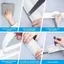 NOTE1 Khay Cáp Để Bàn, Không Khoan Cáp PVC Tổ Chức, Cáp Tự Dính 40cm Dây Đua Hider Cho Văn Phòng Tại Nhà Tổ Chức Dây