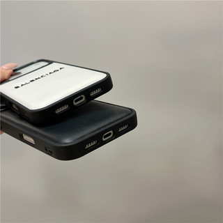 3D dập nổi Thời trang cặp đôi chữ cái kinh doanh vỏ điện thoại iPhone 17 16 15 13 14 Pro Max 17Promax