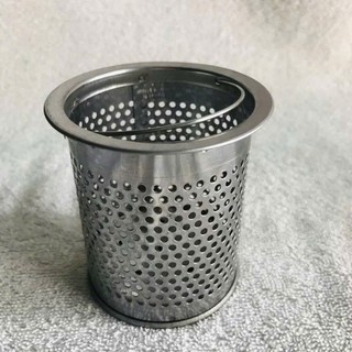 [Hình trụ] Dụng cụ lọc rác bồn rửa chén hình trụ, chất liệu inox - tiện dụng, siêu bền