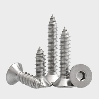 vít gỗ tự khoan đầu bằng lục giác chìm inox 304 vít đầu chìm bằng gỗ M2 / M2.5 / M3 / M4 / M5 / M6 【 JYD-ZZ-Z】