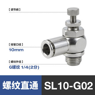 G G G G G Khí Nén Có Ren Khớp Cắm Nhanh PC8-G02 Tất Cả Đồng Mạ Niken SL10-G03 Vòng Niêm Phong PL6-G01 LIGA