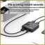 Công tắc chia sẻ máy in USB 3.0 2 trong 1 Out 2 máy tính Chia sẻ 1 máy in USB Máy in 2 trong 1 Sharer Bàn phím chuột Udisk Bộ điều khiển bên ngoài đĩa cứng