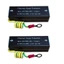 Btsg Bộ dây RJ45 kim loại màu đen có dây nối đất cho tủ Gigabit Giá cáp Dây và hướng dẫn cáp Rout