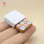 MJnmc Nhà búp bê Mini Tic Tac Toe Set, Trò chơi bảng X O thực tế, Phụ kiện cảnh nhà búp bê để giả vờ chơi & đạo cụ chụp ảnh mới