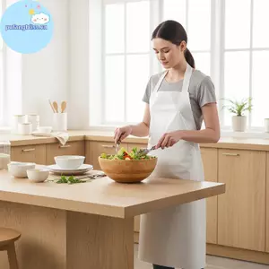 Pufangbliss TPU Tạp Dề Người Lớn Không Mùi Chịu Nhiệt Chống Thấm Nước Chống Dầu Cho Nam Nữ Nấu Ăn Nhà Bếp Nướng Nướng Nướng VN