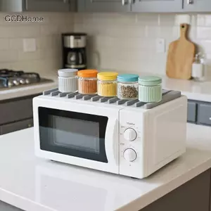 GCDHome 1 Chiếc Silicon Thoát Nước Thảm Ba Màu Thanh Cách Nhiệt Thảm Thanh Bồn Rửa Thoát Thực Phẩm Đồ Dùng Thảm Trang Trí Nhà Bếp Thảm Silicon Phụ Kiện HOT