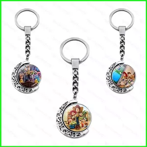 HT3 Câu Chuyện Đồ Chơi 5 Acrylic Móc Khóa Hoạt Hình Quyến Rũ Xoay Woody Lilypad Mặt Dây Chuyền Cho Ba Lô Túi & Chìa Khóa TH3