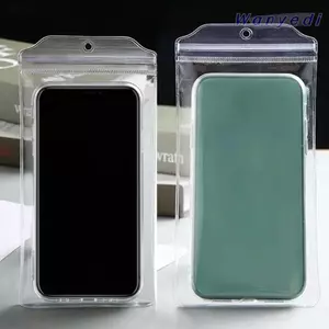 Túi đựng điện thoại chống nước WANYEDI, Điện thoại trong suốt chống nước trong suốt, Nhẹ tự niêm phong Thân thiện với cảm ứng Vỏ điện thoại di động dày chống mưa cho