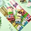 {AKIN} 100 Cái Túi đựng kem hoạt hình Túi đựng kem Popsicle tự làm Vỏ bảo vệ bằng nhựa dùng một lần Túi niêm phong lưu trữ DIY {a}