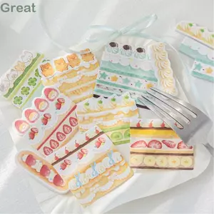 TUYỆT VỜI 180 Miếng Dán Tin Nhắn, Nhãn Dán Nhãn Dòng Cửa Hàng Bánh Tự Dính, Nhãn Dán Văn Phòng Phẩm Xuất Hiện Bánh Sáng Tạo