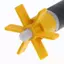 Bộ lọc thay thế màu vàng cho máy bơm vòng bi trục ROTOR cho ROTOR Bao gồm trục cho phụ kiện dụng cụ làm vườn tại nhà VN