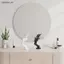 Giá đỡ kính mắt Giá đỡ kính Thanh hình mặt bên người Thú vị Đơn giản Giá đỡ kính Đồ trang trí [VN]