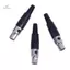 1Pc 3pin nữ cắm mini TA3F XLR đầu nối micro âm thanh Bộ chuyển đổi MIC mới